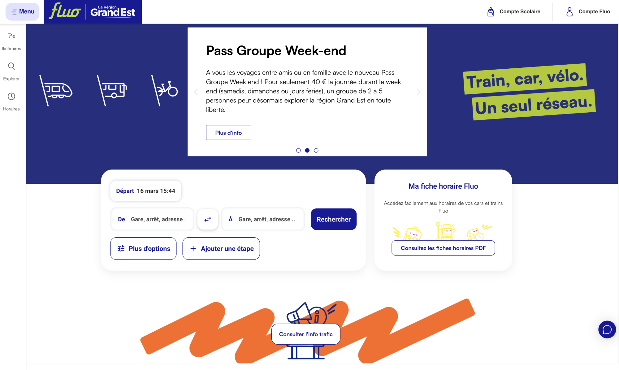 Site internet Fluo
